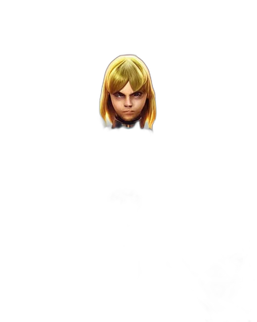 face, hair, mask, staff, pixel art, comic book art, concept art, anime transparent PNG cut-out