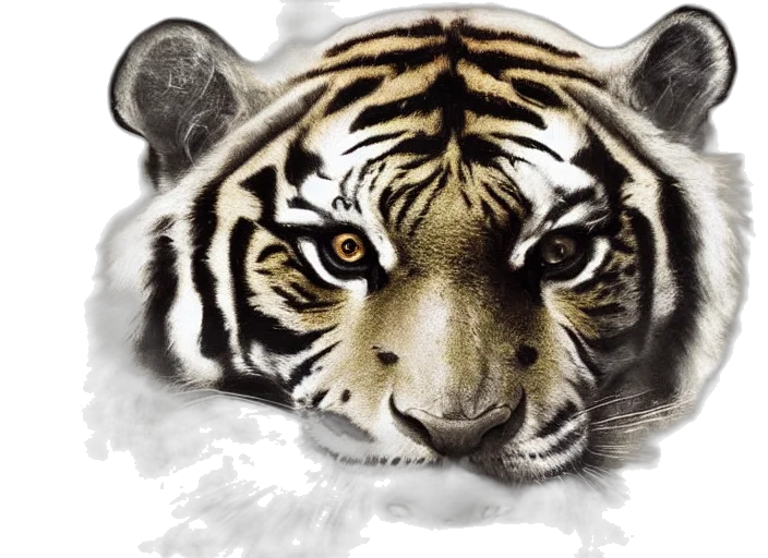 animal, creature, face, photorealistic transparent PNG cut-out