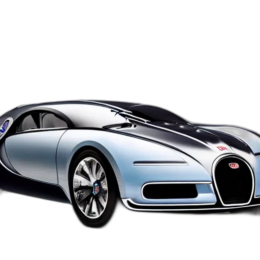 car, 3d render, concept art, photorealistic, cartoon, bugatti, type, atlantic transparent PNG cut-out