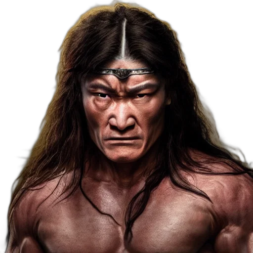 face, hair, animal, photorealistic transparent PNG cut-out