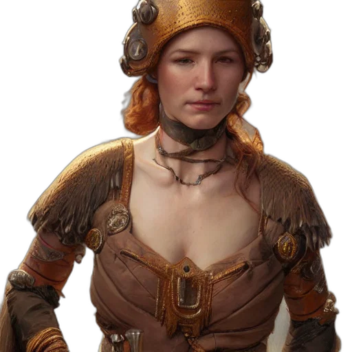 face, staff, jewelry, crown, concept art, fantasy art, photorealistic, 3d render transparent PNG cut-out