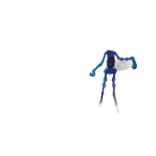 robot, hair, creature, umbrella transparent PNG cut-out