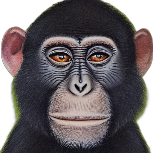 animal, face, mask, staff, photorealistic, 3d render, concept art, oil painting transparent PNG cut-out