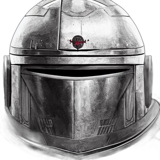 robot, hat, mask, crown, concept art, fantasy art, 3d render, photorealistic transparent PNG cut-out