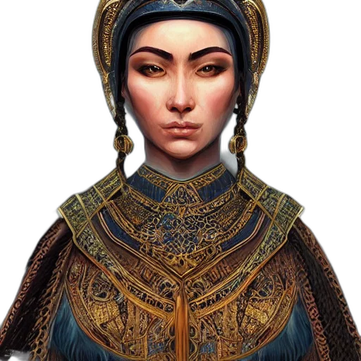 face, crown, staff, jewelry transparent PNG cut-out