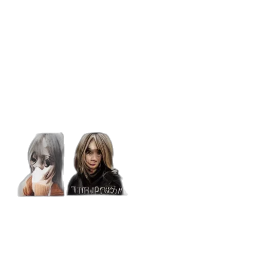 hair, photorealistic, 3d render, pixel art transparent PNG cut-out