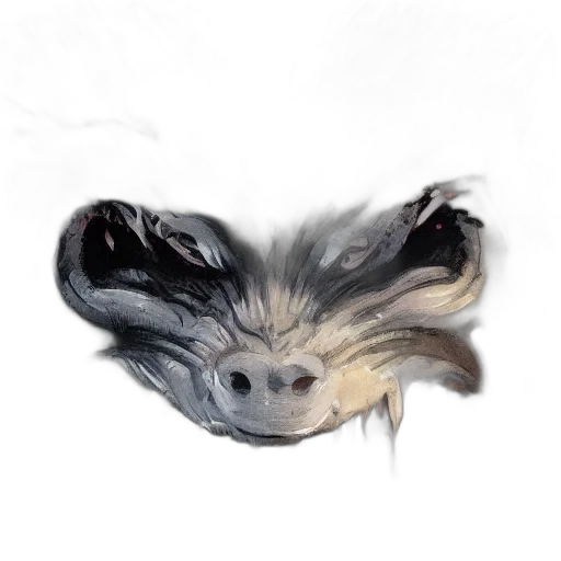 dragon, mask, creature, animal transparent PNG cut-out