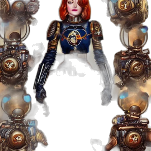 robot, jewelry, weapon, concept art transparent PNG cut-out