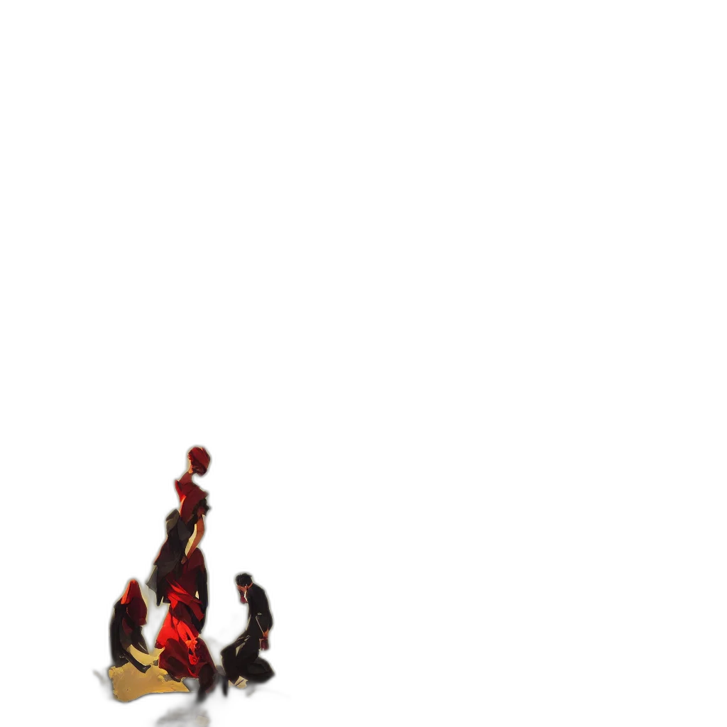 staff, furniture, umbrella, crown transparent PNG cut-out