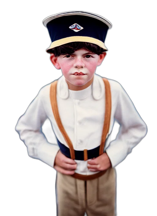 staff, hat, face, crown transparent PNG cut-out
