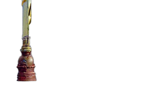 staff, weapon, sword, crown, 3d render, photorealistic, concept art, james transparent PNG cut-out