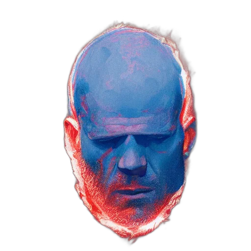 face, mask, creature, crown transparent PNG cut-out