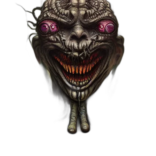mask, face, creature, staff transparent PNG cut-out