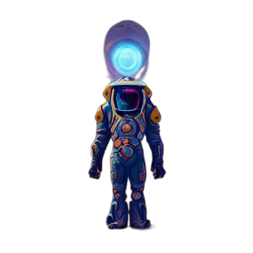 robot, staff, jacket, mask transparent PNG cut-out