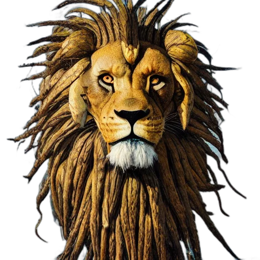 animal, crown, staff, hair transparent PNG cut-out