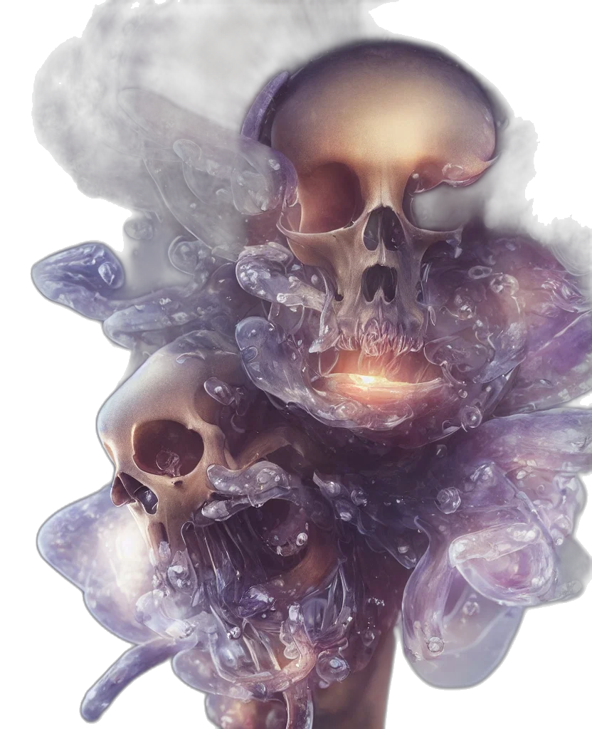 face, mask, crown, creature transparent PNG cut-out