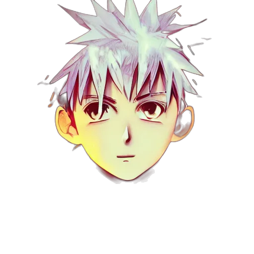 mask, face, anime, pixel art transparent PNG cut-out