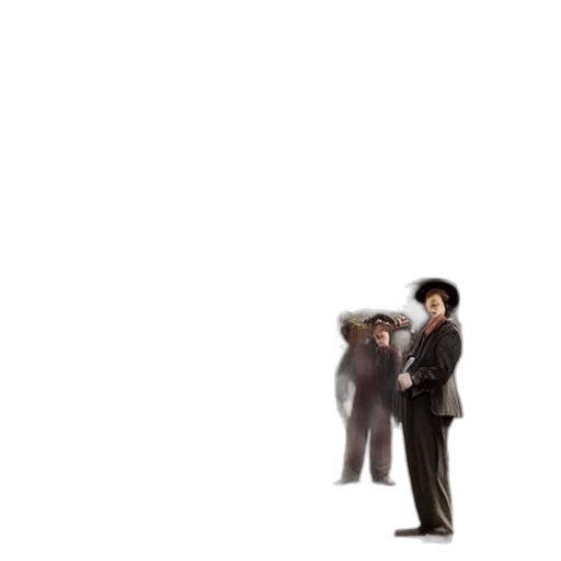 hat, staff, jacket, umbrella transparent PNG cut-out