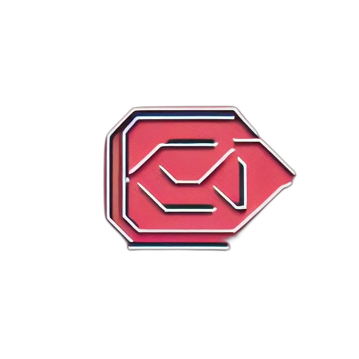 letter, crypto, logo, geometric transparent PNG cut-out