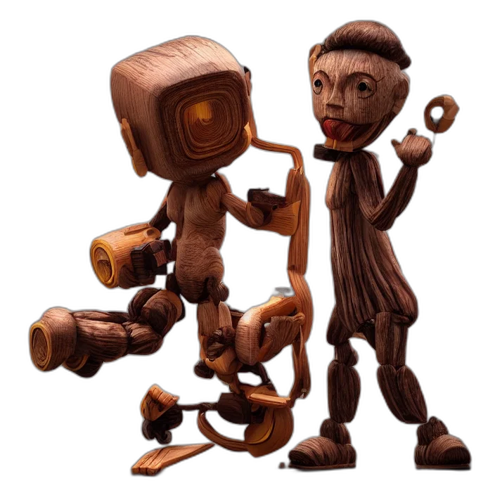 robot, staff, weapon, furniture transparent PNG cut-out