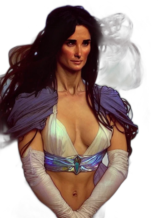 fantasy art, comic book art, concept art, photorealistic transparent PNG cut-out
