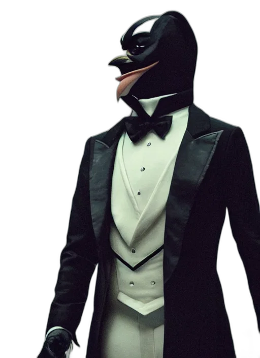 mask, jacket, concept art, 3d render, photorealistic, dark, monochrome, jared transparent PNG cut-out