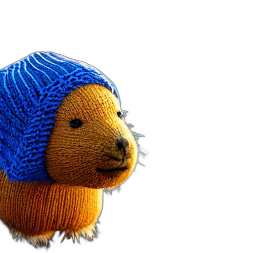 hat, animal, hair, creature transparent PNG cut-out