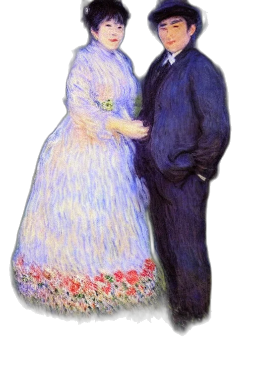 dress, mask, face, staff transparent PNG cut-out