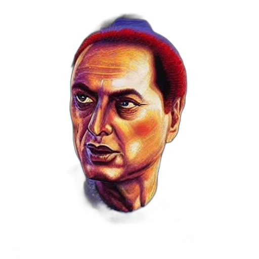 face, staff, mask, jacket, photorealistic, oil painting, pixel art, concept art transparent PNG cut-out
