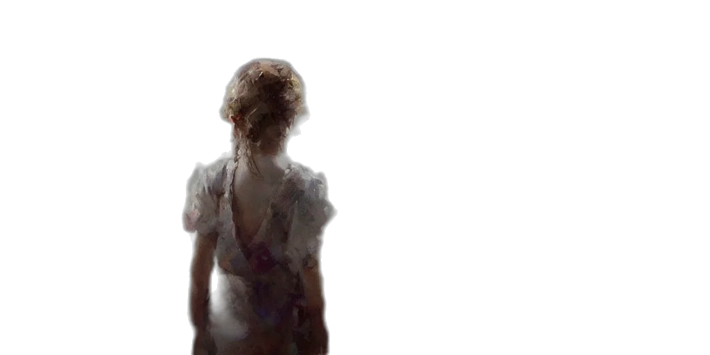 dress, face, mask, staff, concept art, photorealistic, 3d render, oil painting transparent PNG cut-out