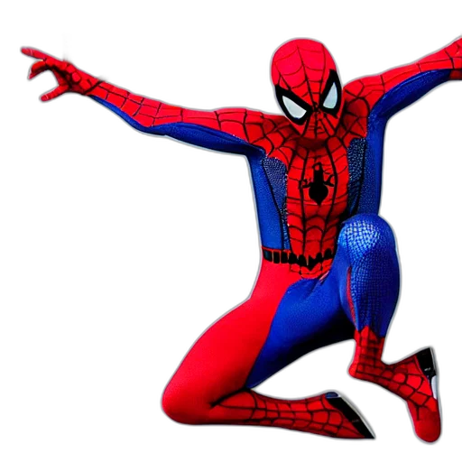 mask, animal, creature, comic book art, concept art, 3d render, pixel art, spiderman transparent PNG cut-out