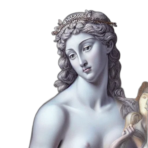 jewelry, crown, photorealistic, fantasy art, oil painting, concept art, pastel, blue transparent PNG cut-out
