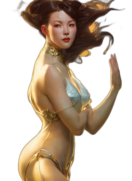 jewelry, dress, crown, staff transparent PNG cut-out