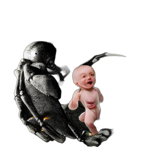 robot, creature, animal, dragon transparent PNG cut-out