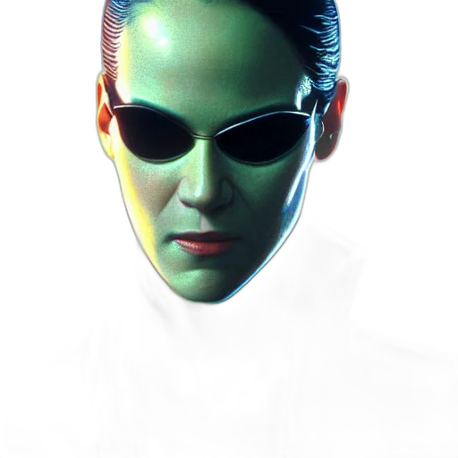 mask, face, robot, creature transparent PNG cut-out