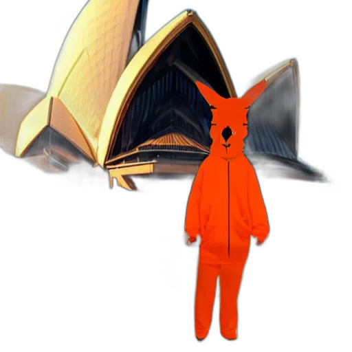 mask, staff, hat, jacket, 3d render, concept art, cartoon, portrait transparent PNG cut-out