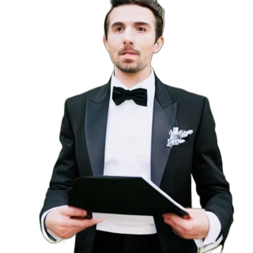 staff, jacket, face, cartoon transparent PNG cut-out