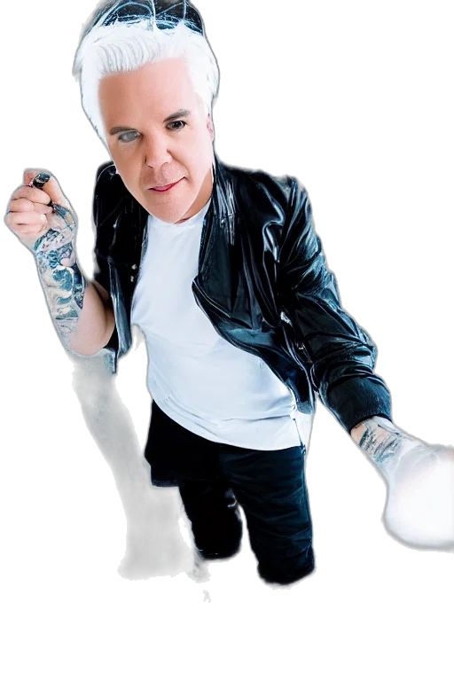 jacket, scooter, singer, baxxter transparent PNG cut-out