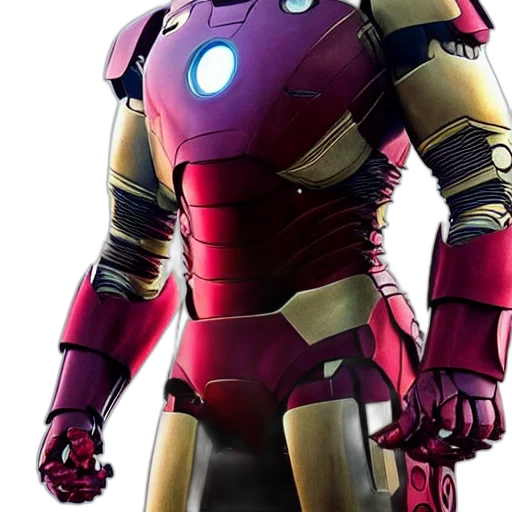 robot, concept art, 3d render, comic book art, joe, biden, iron, mans transparent PNG cut-out