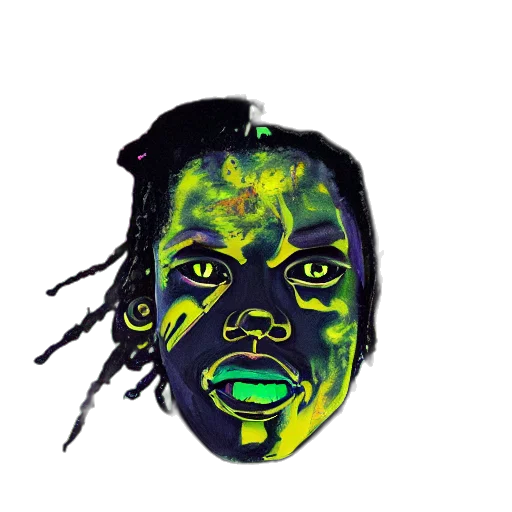 mask, face, creature, animal, cartoon, photorealistic, watercolor, concept art transparent PNG cut-out