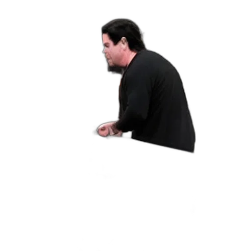 jacket, staff, hair, creature transparent PNG cut-out