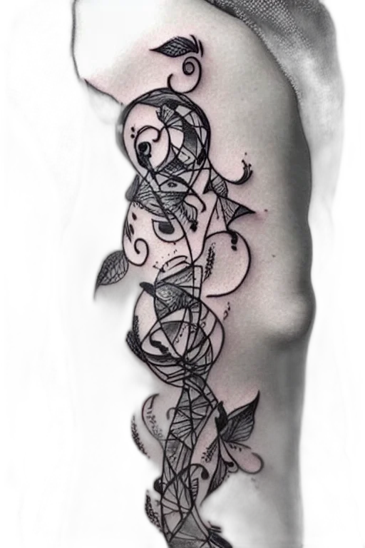 jewelry, photorealistic, fantasy art, concept art, creative, tattoo, designs transparent PNG cut-out
