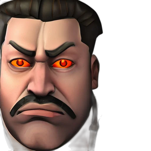 face, staff, mask, weapon, concept art, 3d render, photorealistic, cartoon transparent PNG cut-out
