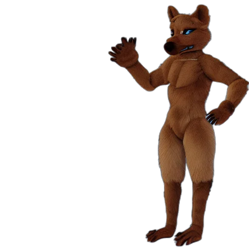 animal, creature, staff, mask, 3d render, concept art, cartoon, fantasy art transparent PNG cut-out