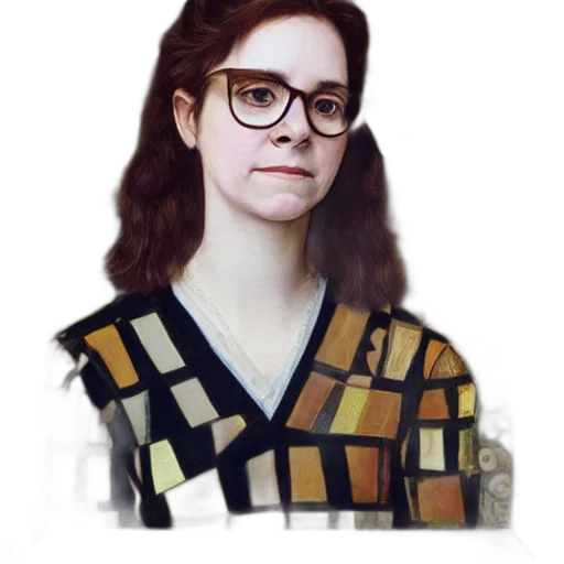 dress, face, jacket, robot transparent PNG cut-out