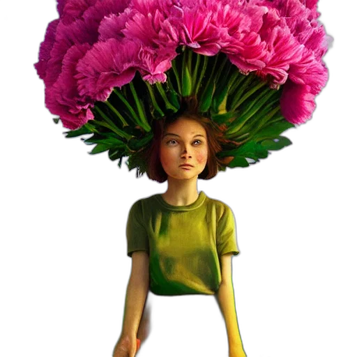 flower, crown, hat, hair transparent PNG cut-out