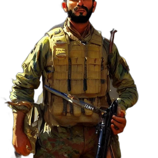 staff, weapon, jacket, face transparent PNG cut-out