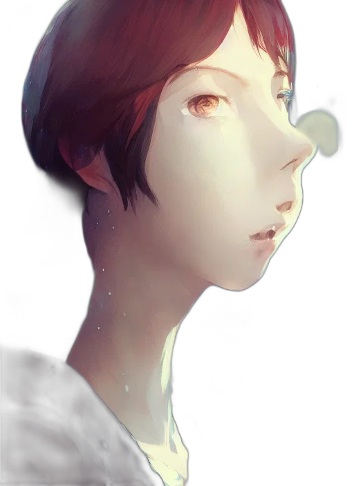face, mask, robot, creature, photorealistic, watercolor, fantasy art, concept art transparent PNG cut-out