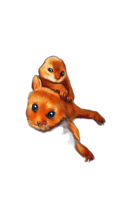 animal, creature, watercolor, concept art transparent PNG cut-out