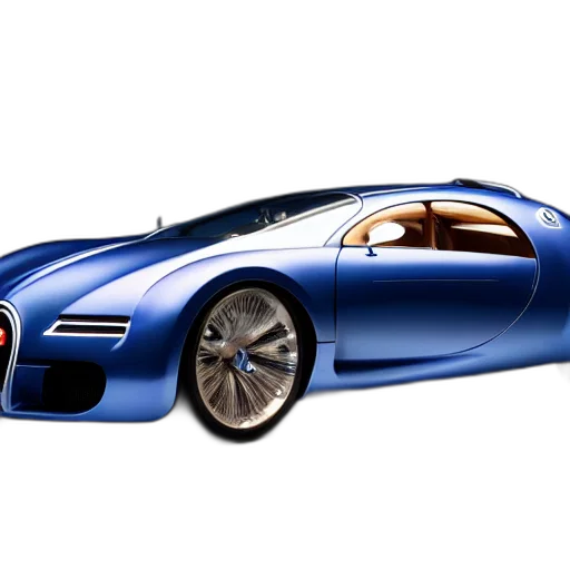 car, weapon, 3d render, photorealistic, concept art, cartoon, blue, bugatti transparent PNG cut-out